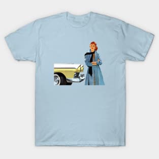 Vintage 1957 Ford Fairlane Ad T-Shirt